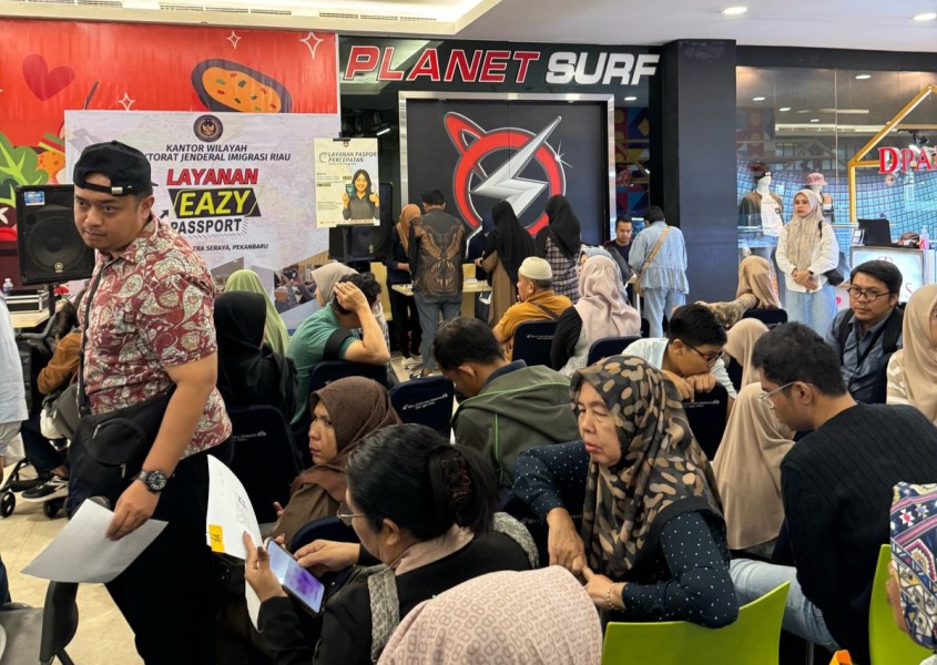 Imigrasi Pekanbaru Permudah Masyarakat Buat Paspor di Mall