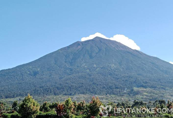 Pasca Erupsi Gunung Marapi, Pendaki di Gunung Kerinci Jambi Dilarang Muncak