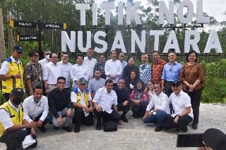 Presiden Jokowi Ajak Para Pemred Media Tinjau IKN