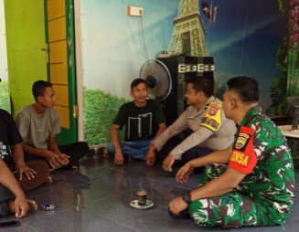 Wujudkan Pilkada Damai 2024, Polsek Kepenuhan Sambangi Masyarakat