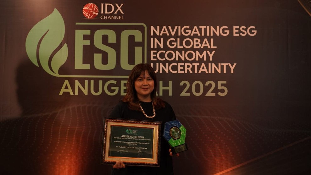 XLSMART Raih Sejumlah Penghargaan atas Inovasi Teknologi, Layanan, dan Komitmen ESG