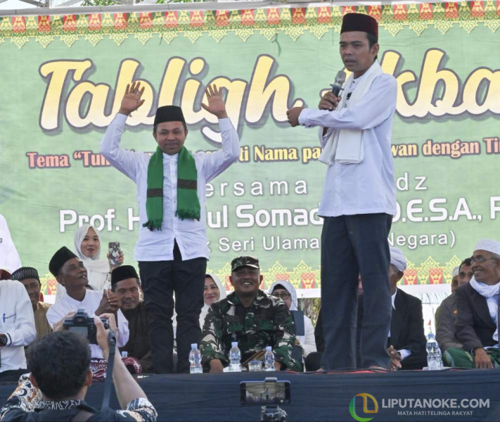 Tak Main-main! UAS 'Buka Kulit Tampak Isi', Ajak Masyarakat Rohil Dukung Abdul Wahid