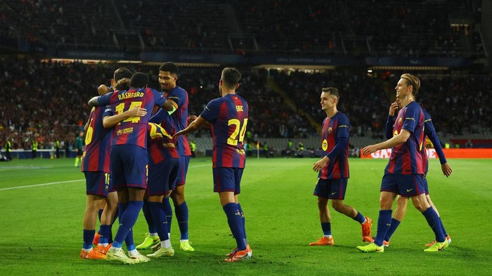 Menang Telak atas Olympiakos, Barcelona Makin Pede Tatap Real Madrid