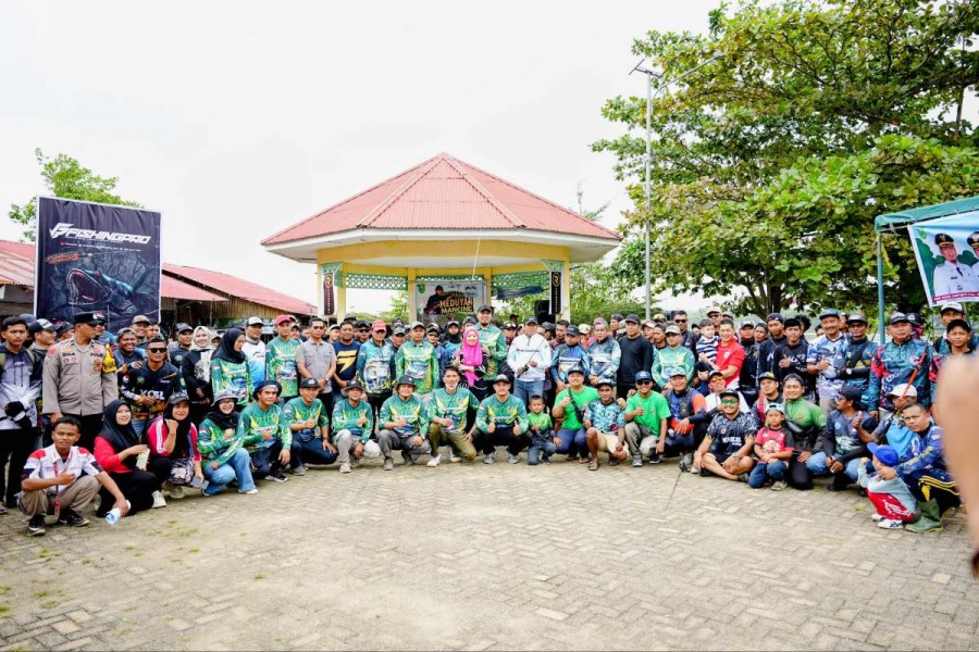 Kenalkan Danau Manduyan Lewat Even Memancing: Bupati Inhu Himbau Masyarakat Jaga Budaya dan  Ekosistem