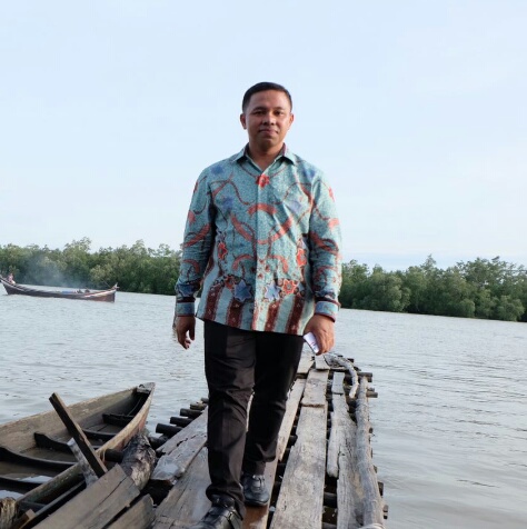 Abdul Wahid Teringat Masa Kecil Saat Menyapa Suku Duanu Kuala Patah Padang Inhil