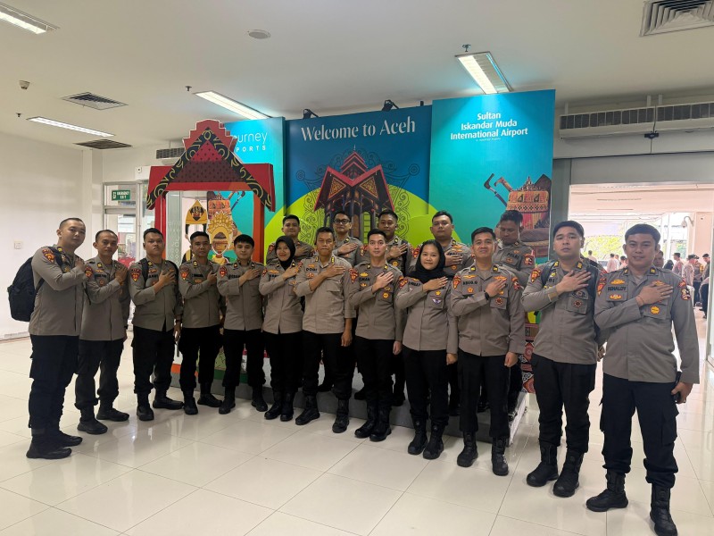 21 Mahasiswa STIK Angkatan 83 Jalankan Pengabdian Masyarakat di Aceh Barat, Fokus Bantu Korban Bencana