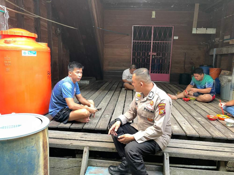 Polsek Concong Terus Gencarkan Cooling System Ajak Masyarakat Sukseskan Pilkada 2024