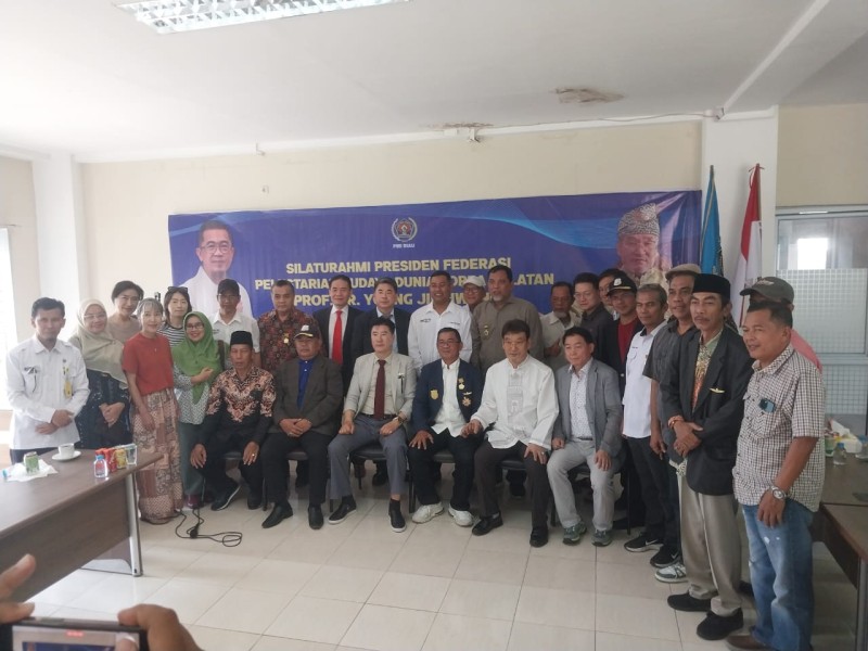 Delegasi Korea Selatan dan Malaysia Kunjungi PWI Riau