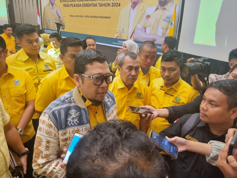 Hanya Syamsuar Yang Direstui DPP Golkar Maju Pilgubri, Harris dan Wardan Bagaimana?