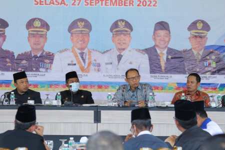 Bupati Siak Alfedri Terima Kunjungan Kerja BNN Provinsi Riau