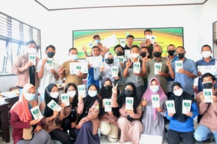 Kukerta Terintegrasi UNRI Koto Sentajo Gelar Pelatihan Produk Unggulan Desa 