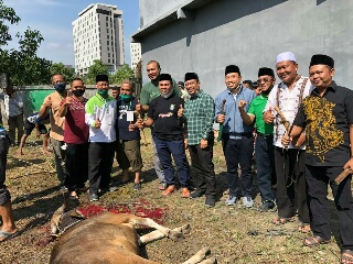 Kasmarni & Bagus Santoso Berkurban di PKB Riau