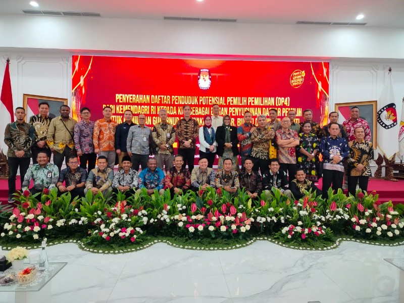 KPU Riau Terima 4 Juta Lebih DP4 dari Kemendagri Untuk Pilkada Serentak