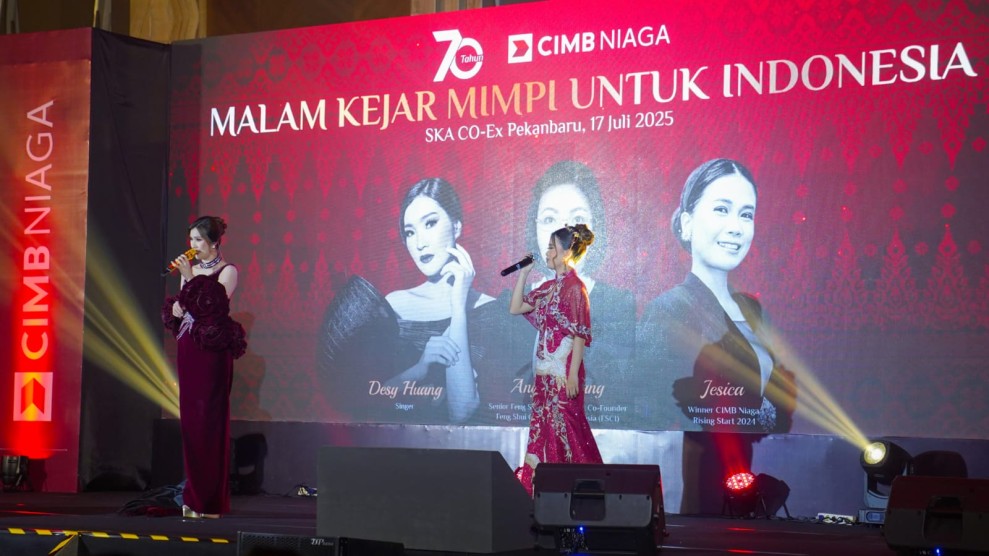 CIMB Niaga Gelar Malam Kejar Mimpi di Pekanbaru Sambut Perayaan 70 Tahun