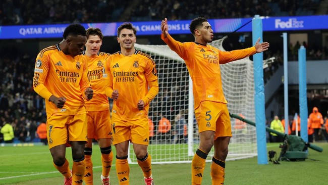 Liga Champions: Madrid Menang Dramatis atas Man City