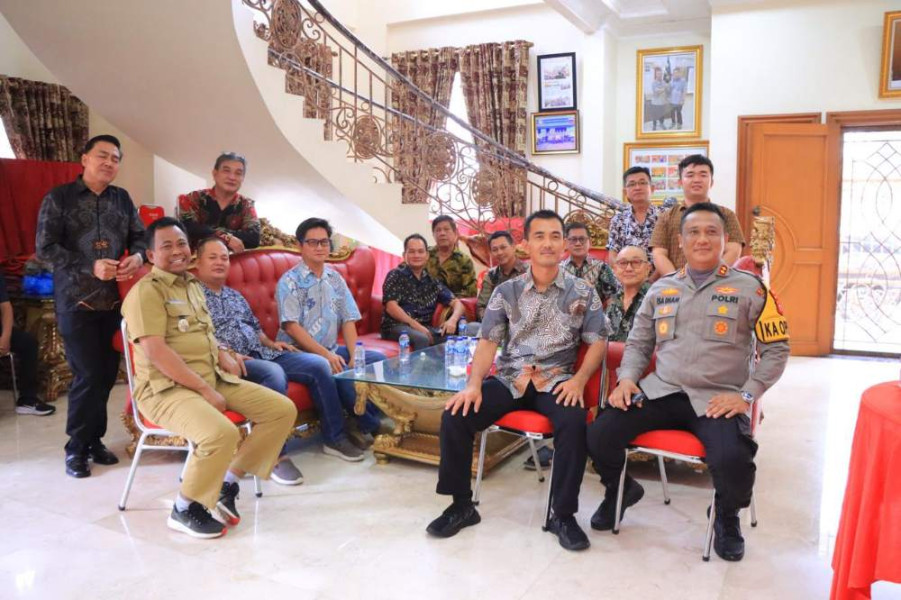 Cooling System Bersama Tomas Tionghoa Pasca Pilkada, Kapolres Rohil: Kembali ke Aktivitas Sehari-hari