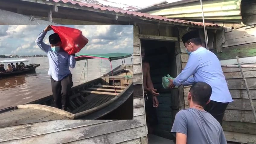 Door to Door, Dani M Nursalam Bagikan Menu Berbuka Puasa untuk Masyarakat Kurang Mampu