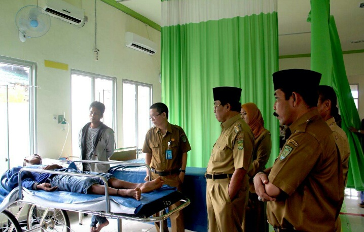 Wardan Sidak Mendadak di Awal Tahun Baru ke RSUD 