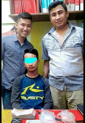 Sudah 4  Bulan Edarkan Sabu, Remaja ini Diamankan Dikamar Kos
