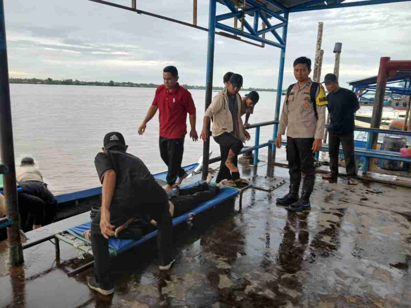 Laka Laut di Sungai Indragiri, 2 Warga Inhil Meninggal Dunia