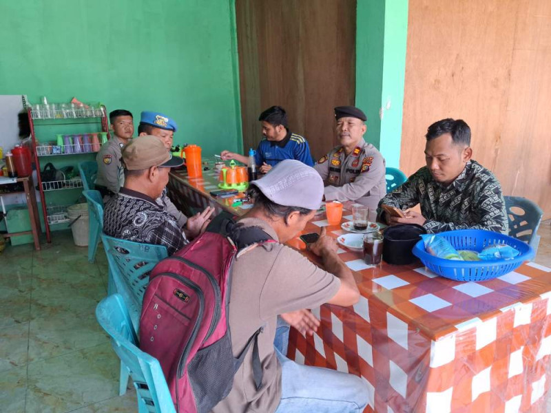 Polsek Minas Gelar Cooling System, Ajak Masyarakat Minas Barat Dukung Pilkada Damai