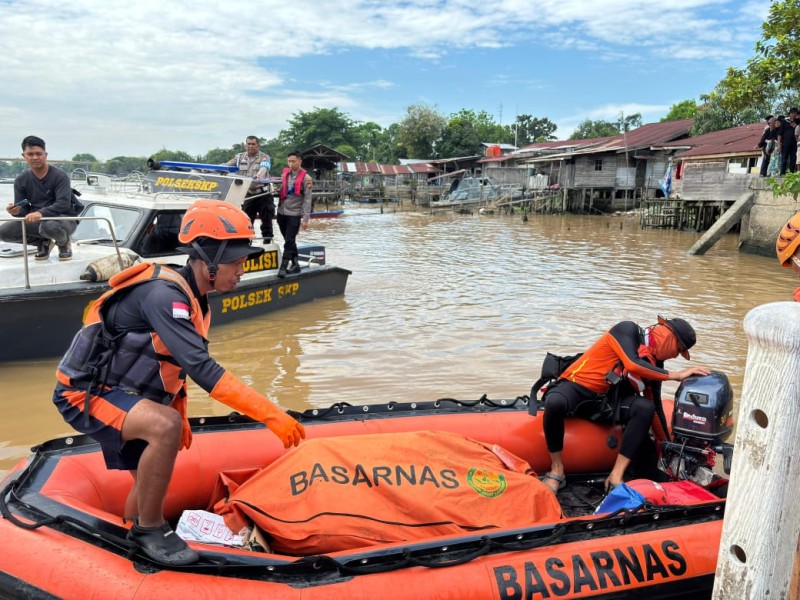 Pria yang Tenggelam di Sungai Siak Ditemukan Meninggal Dunia