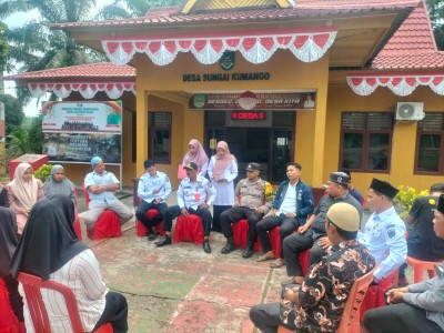 Giat Preemtif Bhabinkamtibmas Polsek Tambusai Wujudkan Kamtibmas Pilkada Kondusif