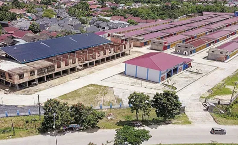 Dinilai Belum Tuntas, Pemko Pekanbaru Beri Waktu Pengelola Rampungkan Pembangunan Pasar Induk