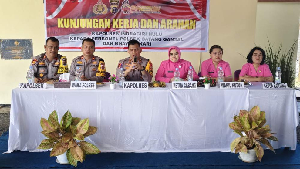 Kapolres Inhu: Golput Bukan Solusi, Jangan Rusak Rumah Tempat Bekerja