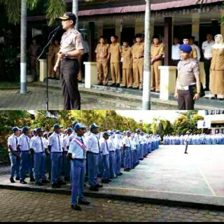 Kapolres Ajak Siswa SMAN 1 Teluk Kuantan Tingkatkan Kemauan Menuntut Ilmu