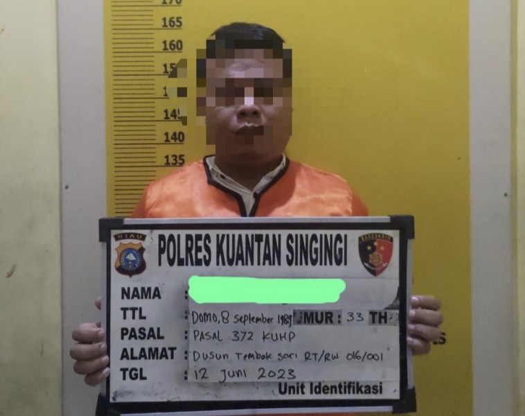 Polres Kuansing Tangkap Pelaku Bisnis 'Motor Gelap', Penjualan Sampai Ratusan Juta