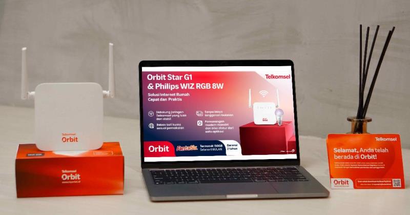 Telkomsel Luncurkan Orbit Star G1, Modem Wifi Orbit Paling Terjangkau