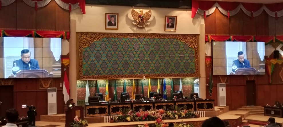 Pemprov Riau Ajukan APBD-P 2026, Pendapatan Daerah Turun Rp125 Miliar