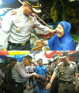 Atasi Kenaikan Harga, Kapolres Pekanbaru Sidak Sembako 