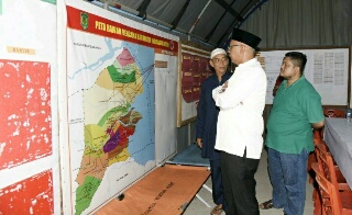 Hadapi Kemarau, Pjs Bupati Inhil Tinjau Posko Siaga Darurat Penanggulangan Bencana Asap