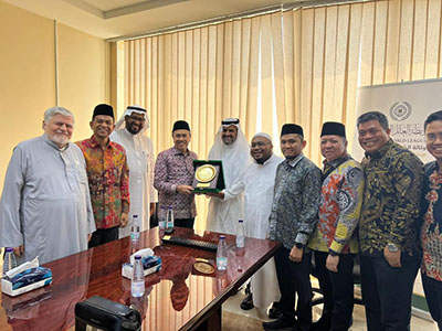 Gubri Syamsuar Sambangi Muslim World League dan IsDB