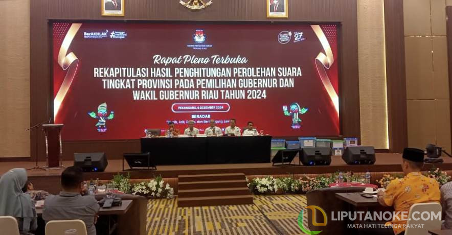 Pleno Pilgubri 2024 Tuntas, Jagoan UAS Menang