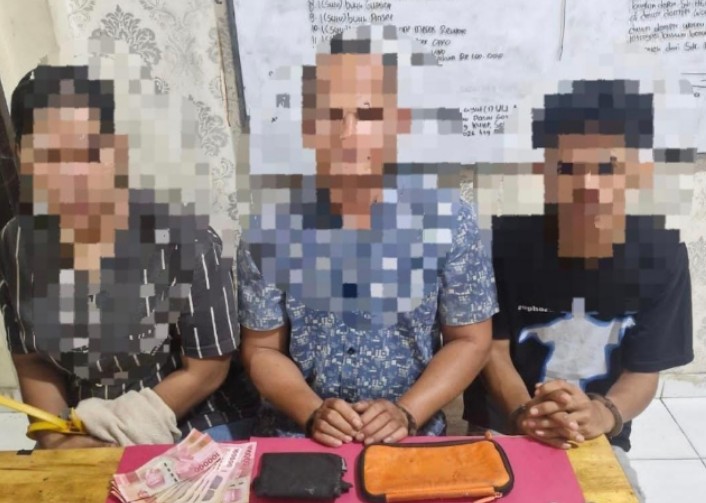Polres Siak Bongkar Sarang Narkoba di Sungai Apit, 3 Pelaku Ditangkap dengan Senpi Rakitan
