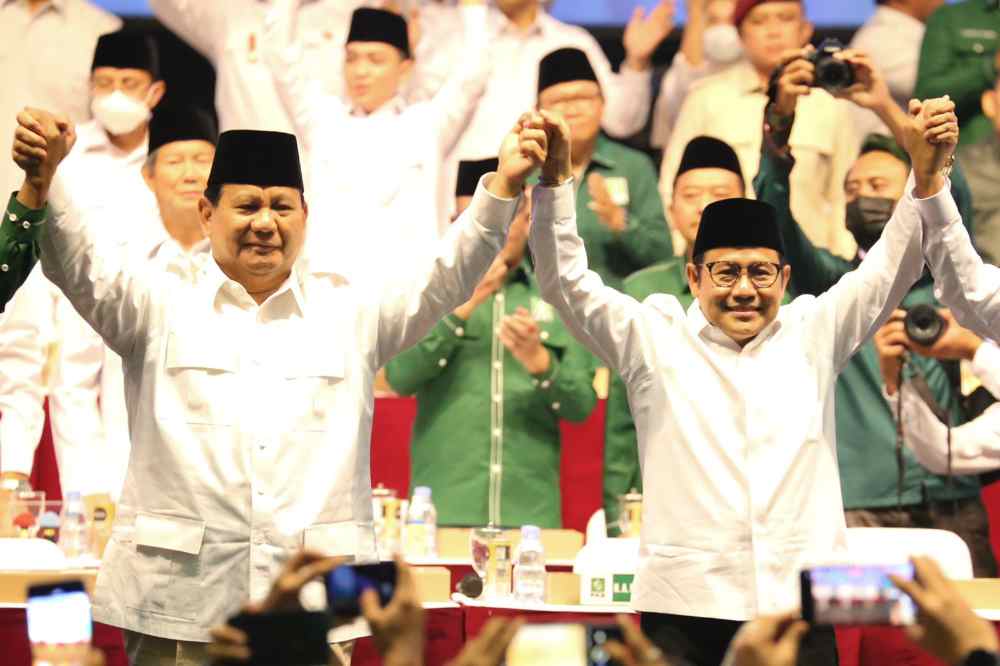 Nih Hasil Survei: Prabowo & Ganjar Diatas, Melorot Kalau Tak Ada Cak Imin