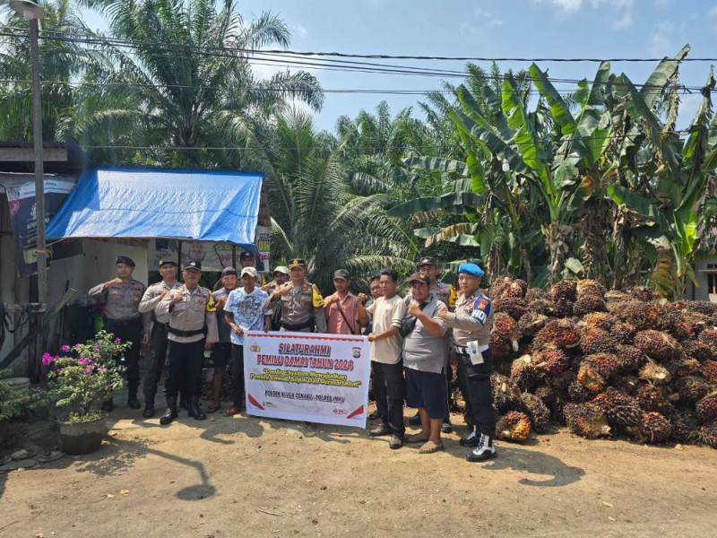 Polsek Kuala Cenaku: Jangan Beli Sawit Curian, Waspada Berita Bohong