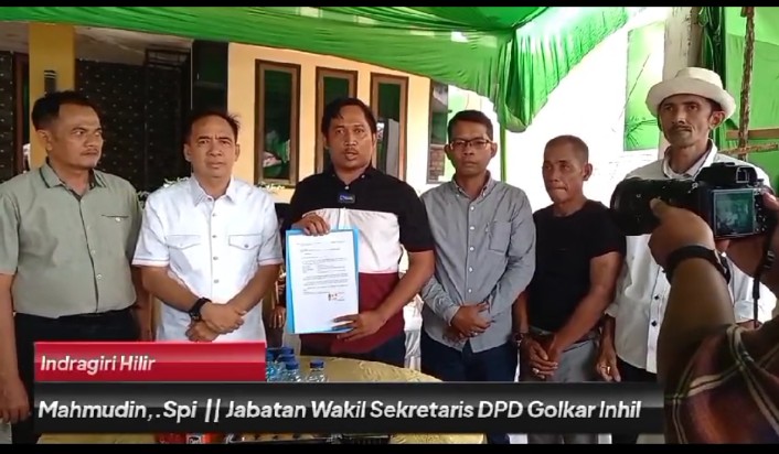 Gampar! Kecewa dengan Pengurus DPD, Sejumlah Kader Golkar Inhil Belok Dukung Calon Bupati Ferryanndi dan Cagub Abdul Wahid