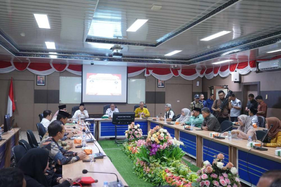 Kunjungan Kerja ke Kampar, Pj Gubernur Riau Silaturahmi Bersama Jajaran Pemkab