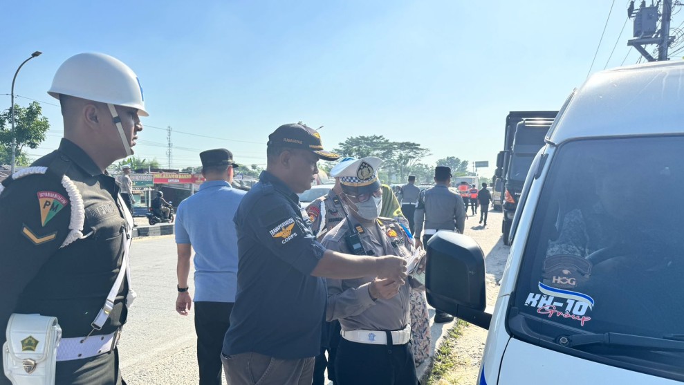 Satgas Gakkum Ops patuh lancang kuning 2025 Polda Riau Tertibkan Pelanggar Lalu Lintas