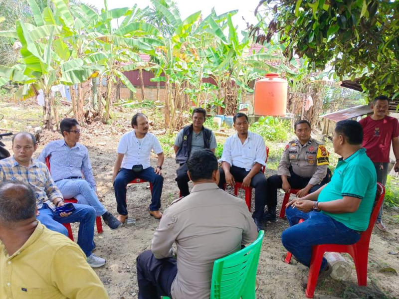 Polsek Minas Gelar Sosialisasi Pilkada Damai, Ajak Warga Minas Jaya Ikut Pemilu