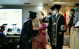 51 Mahasiswa Politeknik Negeri Sriwijaya Rintisan Akademi Komunitas Negeri Siak Diwisuda