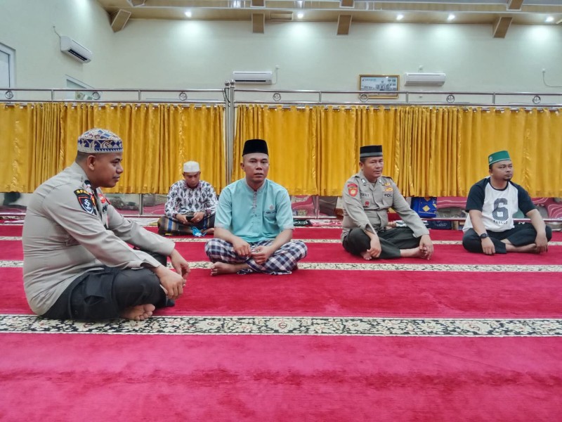 Polsek Kabun Ajak Jamaah Masjid Al Muawanah Sukseskan Pilkada Damai 2024