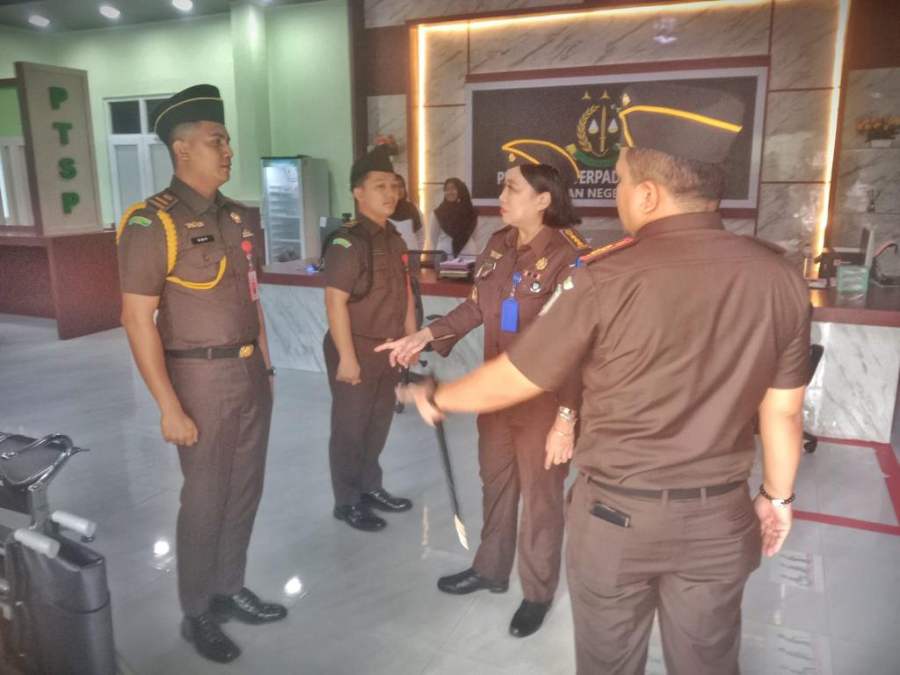 Aswas Kejati Riau Inspeksi Kejari Kampar, Sapta: Semoga Bisa Memberikan Motivasi