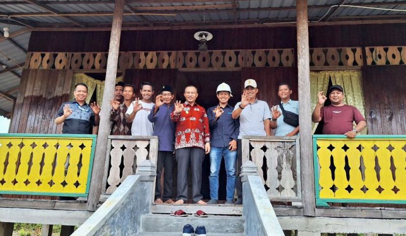 Jemput Aspirasi Warga Wabup Bagus Santoso dan Manager PLN Bengkalis Turun Kampung