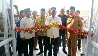 Bupati Inhil Resmikan Puskesmas Rawat Inap Di Sungai Guntung Kateman