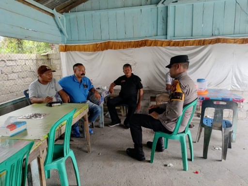 Polsek Tambusai Utara Gelar Giat Colling System Pasca Pilkada 2024